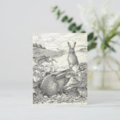 Waterondergang Briefkaart (Staand voorkant)