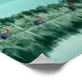 Waterong babybankkaarten poster (Hoek)