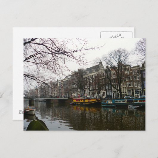 Waterontlasting Briefkaart (Voorkant / Achterkant)