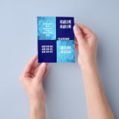 wateronttrekking flyer (Hand)