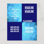 wateronttrekking flyer (Voorkant)