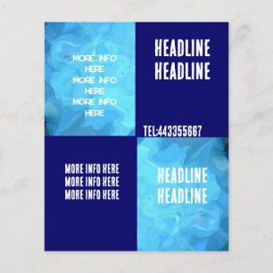 wateronttrekking flyer