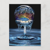 Wateroorlog Briefkaart (Voorkant)