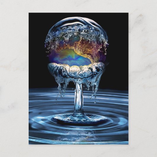 Wateroorlog Briefkaart (Voorkant)