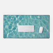 Wateroppervlak (Stijl 3) Olie Schilderij Bureaumat (Keyboard & Muis)