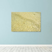 Wateroppervlaktestructuur Web Landschap Reis Foto Canvas Afdruk (Insitu (Houten vloer))