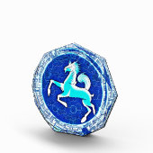 Waterpaard Fotoblokken (Rechts)