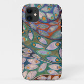 Waterpacocks (schilderij) Case-Mate iPhone case (Achterkant)
