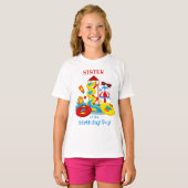 Waterpark Birthday shirt Zuster van de Pool Party (Voorkant volledig)