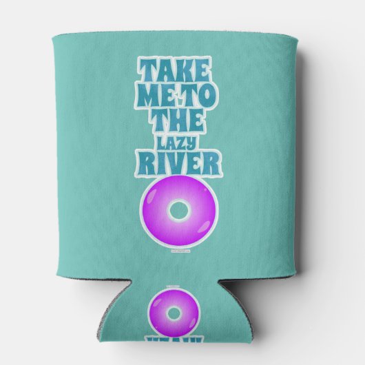 Waterpark Fun brengt me naar de Lazy rivier Blikjeskoeler (Achterkant)