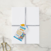 Waterpark Verjaardag Bedankt Label Cadeaulabel (Met Touw)