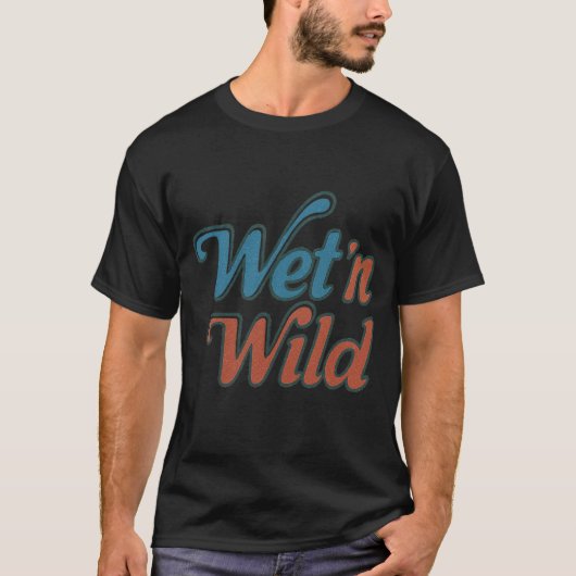  waterpark Wet Wild T-shirt (Voorkant)