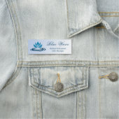 Waterpartij Blue Business Naamplaatje (In situ)