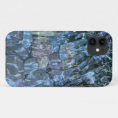 Waterpatroon riviergesteente rimpelende waterstroo Case-Mate iPhone case (Achterkant (horizontaal))
