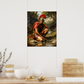 Waterpauze Poster (Keuken)