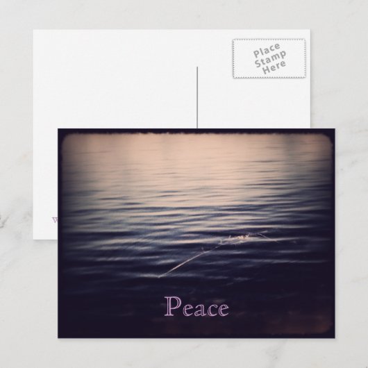 WaterPeace 1 Briefkaart 1 (Voorkant / Achterkant)