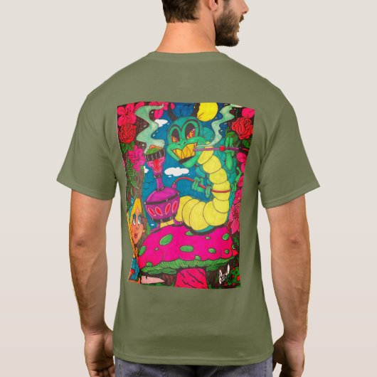 Waterpijp Dromen T-shirt (Achterkant)