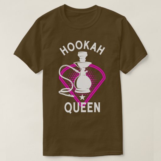waterpijp shisha vaper vrouwen t-shirt (Design voorkant)