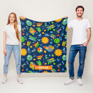 Waterpistolen waterballonnen zomer kinderpatroon fleece deken