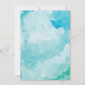 Waterpistool Jongens Verjaardag Bedankkaart (Achterkant)