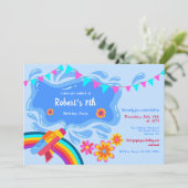 Waterpistool uitnodigingen (Staand voorkant)