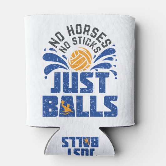 Waterpoel geen paarden, geen enkel spoor hoeft all blikjeskoeler (Achterkant)