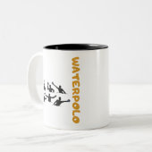 Waterpoel Tweekleurige Koffiemok (Voorkant links)