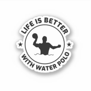 Waterpolo Aquatische Sport Team Sport Sticker