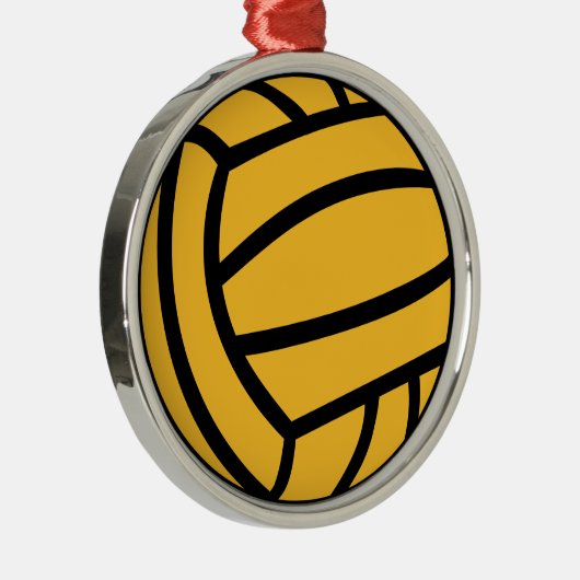 Waterpolo-bal Metalen Ornament (Rechts)