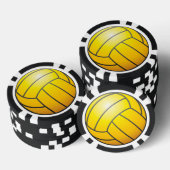 Waterpolo Bal Poker Chips (Opstapeling)