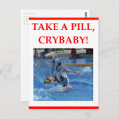 waterpolo briefkaart (Voorkant / Achterkant)