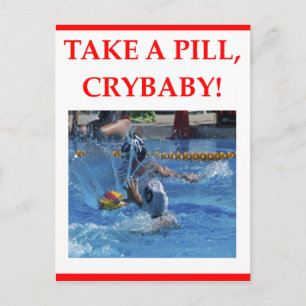 waterpolo briefkaart