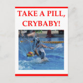 waterpolo briefkaart (Voorkant)