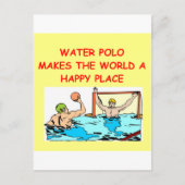 waterpolo briefkaart (Voorkant)