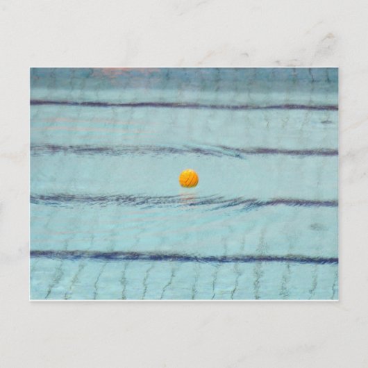Waterpolo Briefkaart (Voorkant)