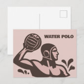 Waterpolo Briefkaart (Voorkant / Achterkant)
