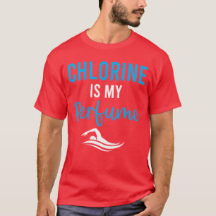 Waterpolo Chloor Is Mijn Parfum Watersport T-shirt