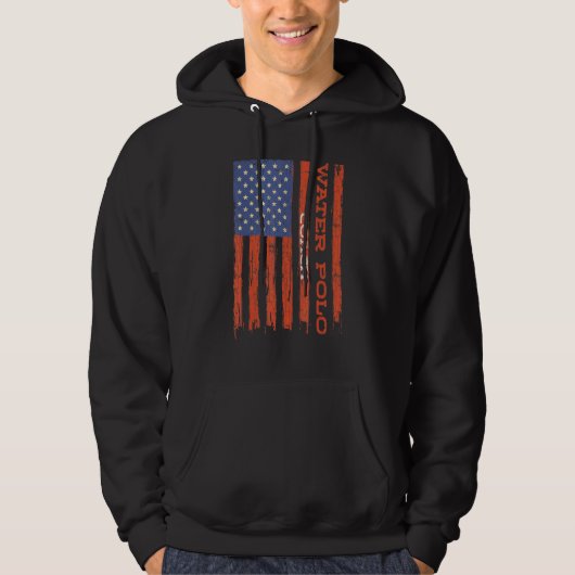 Waterpolo Coach Grafisch Hoodie (Voorkant)