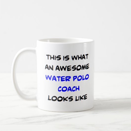 waterpolo, geweldige koffiemok (Links)