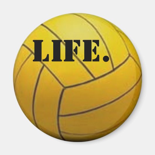 Waterpolo Is Leven Magneet (Voorkant)