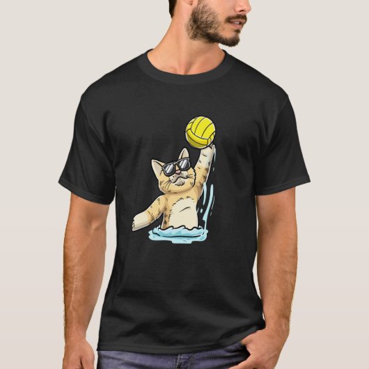 Waterpolo Kat T-shirt (Voorkant)