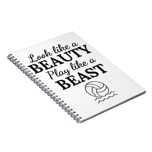 Waterpolo: Kijk als een schoonheidsspel als een be Notitieboek (Rechterzijde)