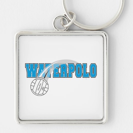 waterpolo-logo sleutelhanger (Voorkant)
