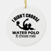 waterpolo-ontwerp keramisch ornament (Voorkant)