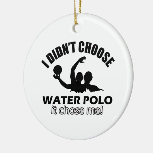 waterpolo-ontwerp keramisch ornament (Links)