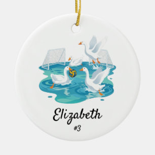 Waterpolo, op maat gemaakte waterpologeschen met K Keramisch Ornament