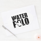 Waterpolo Ovale Sticker (Envelop)