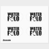 Waterpolo Ovale Sticker (Vel)
