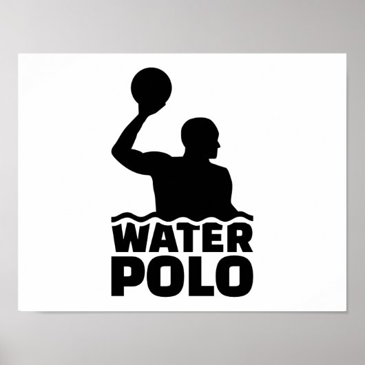 Waterpolo Poster (Voorkant)