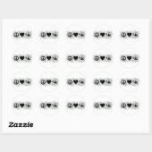 Waterpolo Ronde Sticker (Vel)